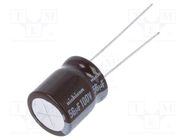 Capacitor: electrolytic; low ESR; THT; 56uF; 100VDC; Ø12.5x15mm NICHICON