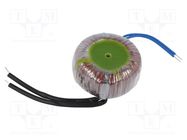 Transformer: toroidal; 35VA; 230VAC; 12V; 2.91A; Leads: cables; IP00 BREVE TUFVASSONS