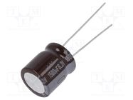 Capacitor: electrolytic; low ESR; THT; 1500uF; 6.3VDC; Ø12.5x15mm NICHICON