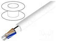 Wire; 2x2x22AWG; LonWorks; wire; Cu; FRNC; white; 305m; Øcable: 6.5mm BELDEN