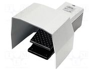 Switch: foot; Stabl.pos: 2; SPST-NO + SPST-NC; 6A/230VAC; IP65 SIEMENS