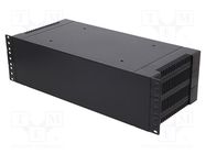 Enclosure: rack mounting; Standard: 19"; 3U; black; rack; Y: 203mm GAINTA