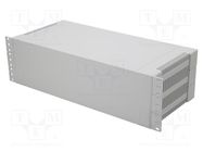 Enclosure: rack mounting; Standard: 19"; 3U; grey; rack; Y: 203mm GAINTA