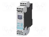 Voltage monitoring relay; phase sequence; 3UG; DPDT; 250VAC/3A SIEMENS