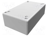 Enclosure: multipurpose; X: 110mm; Y: 188mm; Z: 60mm; MB; polystyrene HAMMOND