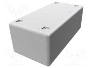 Enclosure: multipurpose; X: 50mm; Y: 100mm; Z: 40mm; MB; polystyrene HAMMOND