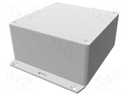 Enclosure: multipurpose; X: 120mm; Y: 120mm; Z: 60mm; 1591; ABS; black HAMMOND