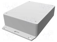 Enclosure: multipurpose; X: 94mm; Y: 121mm; Z: 35mm; 1591; ABS; grey HAMMOND