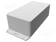 Enclosure: multipurpose; X: 80mm; Y: 150mm; Z: 50mm; 1591; ABS; grey HAMMOND