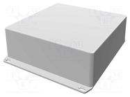 Enclosure: multipurpose; X: 187mm; Y: 187mm; Z: 67mm; 1590W; natural HAMMOND