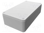 Enclosure: multipurpose; X: 60mm; Y: 112mm; Z: 31mm; 1590W; aluminium HAMMOND