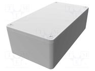 Enclosure: multipurpose; X: 66mm; Y: 120mm; Z: 36mm; 1590; aluminium HAMMOND