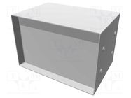 Enclosure: with panel; 1458; X: 152mm; Y: 102mm; Z: 102mm; steel; blue HAMMOND