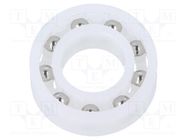 Bearing: ball; Øint: 8mm; Øout: 16mm; W: 5mm; Cage: polyamide IGUS