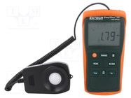 Light meter; 0,01÷400klx; 150x72x33mm; Equipment: holster EXTECH