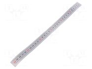 Ruler; figures horizontally arranged,R,self-adhesive; W: 11mm ELESA+GANTER