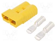 Connector: wire-wire; plug; SB® 350; hermaphrodite; PIN: 2; crimped ANDERSON POWER PRODUCTS