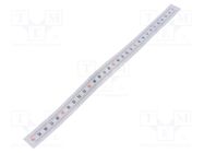 Ruler; figures vertically arranged,self-adhesive; W: 11mm ELESA+GANTER