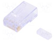 Connector: RJ45; plug; 44915; PIN: 8; Cat: 6; with conductor guide MOLEX