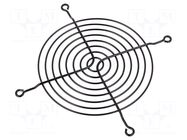 Guard; metal; 127x127mm; screw; black TQSolution