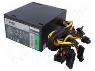 Power supply: computer; ATX; 600W; 3.3/5/12V; Pro AKYGA