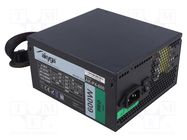 Power supply: computer; ATX; 600W; 3.3/5/12V; Pro AKYGA