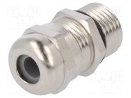 Cable gland; with long thread; PG9; IP68; brass HUMMEL