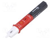 Tester: non-contact voltage detector; 12÷1000VAC; IP65 