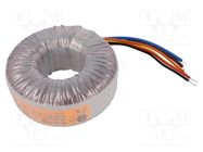 Transformer: toroidal; 225VA; 230VAC; 25V; 25V; 4.5A; 4.5A; Ø: 118mm TALEMA