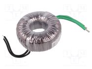 Transformer: toroidal; 300VA; 230VAC; 12V; 25A; Leads: cables; IP00 BREVE TUFVASSONS