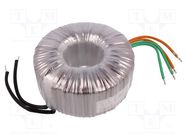 Transformer: toroidal; 600VA; 230VAC; 35V; 35V; 8.57A; 8.57A; H: 77mm BREVE TUFVASSONS