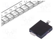 Photodiode; DIL; SMD; 880nm; 730÷1100nm; 60°; 2nA; black; 150mW ams OSRAM