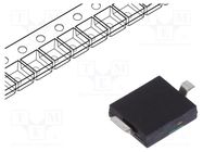 Photodiode; DIL; SMD; 950nm; 780÷1100nm; 60°; 2nA; black; 150mW 