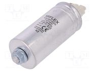 Capacitor: for discharge lamp; 10uF; 450VAC; ±10%; -40÷85°C MIFLEX