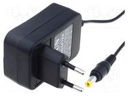 Power supply: switching; mains,plug-in; 12VDC; 0.5A; 6W; Plug: EU LVSUN