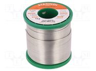 Tin; lead free; Sn95,5Ag3,8Cu0,7; 1.5mm; 1kg; reel; 217°C STANNOL