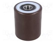 Pallet roller; Ø: 80mm; W: 95mm; 600kg; polyurethane; Bearing: ball COLSON