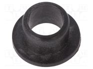 Bearing: sleeve bearing; with flange; Øout: 14mm; Øint: 12mm; L: 4mm IGUS