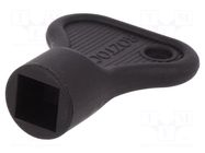 Key; polyamide; Key code: KW8 RST ROZTOCZE