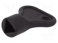 Key; polyamide; Key code: T9 RST ROZTOCZE