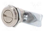 Lock; zinc and aluminium alloy; 13.5mm; Kind of insert bolt: S 