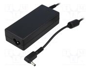 Power supply: switching; 19VDC; 2.37A; Out: 4,0/1,35; 45W; desktop AKYGA