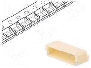 Connector: wire-board; socket; male; SH,SR; 1mm; PIN: 8; SMT; 50V; 1A JST