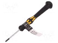 Screwdriver; Microstix®; precision; 0; ESD; Blade length: 40mm WERA