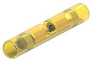 TERMINAL, BUTT SPLICE, 22-10AWG, YELLOW