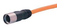 SENSOR CORD, 6P M23 RCPT-FREE END, 5M