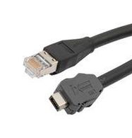 ENET CORD, IX A PLUG-RJ45 PLUG, 11.8"