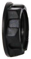 NUT, 7/16", 16MM, PA66, BLACK