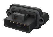 CONNECTOR HOUSING, RCPT, 6POS, 2.5MM