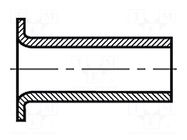 Rivet; brass; Rivet diam: 1.5mm; L.rivet: 3.5mm; BN 572; DIN 7340A BOSSARD